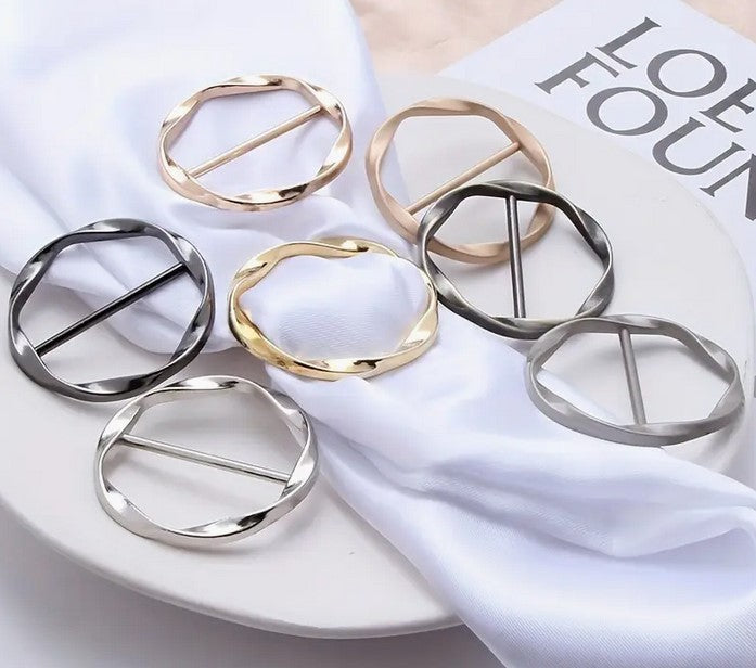 1pc Simple Style Hijab Buckle