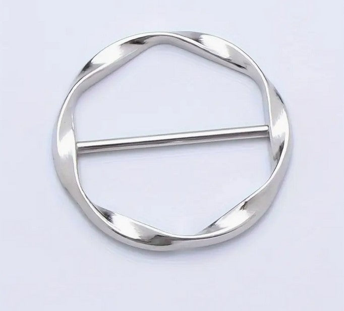 1pc Simple Style Hijab Buckle
