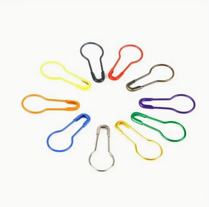 50pcs Assorted Colors Safety Pins