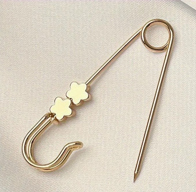 5PC Golden Quilting Pins