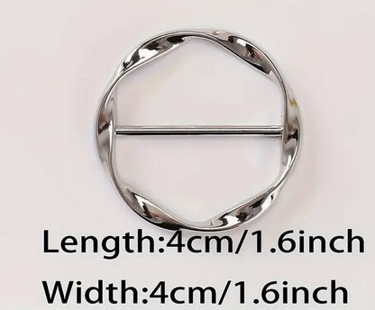 1pc Simple Style Hijab Buckle