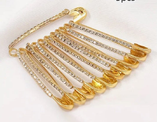 Golden Safety Pin