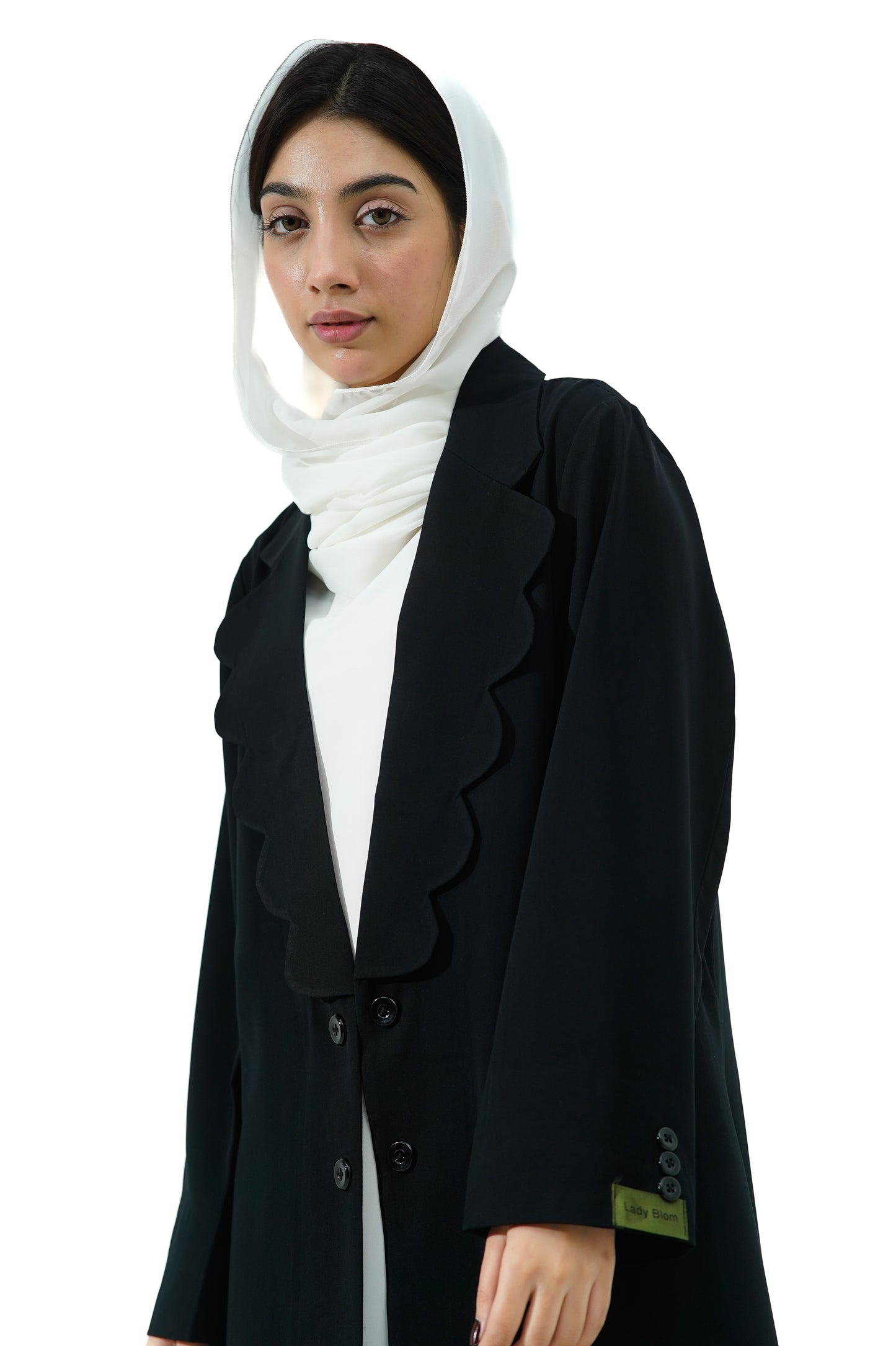 NADA Premium-Executive Jet Black Abaya